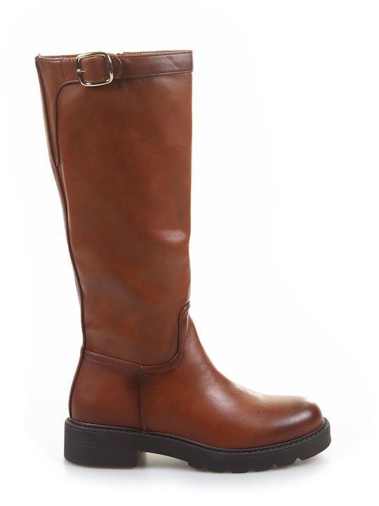 Fshoes Riding Boots Tabac Brown