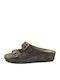 Women's Flat Sandals Anatomic in Gray Color