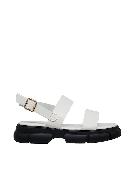 Betsy Pantofi cu platformă Women's Sandals White