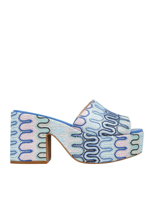 Colors Of California Mules Blue HC.MAIA01