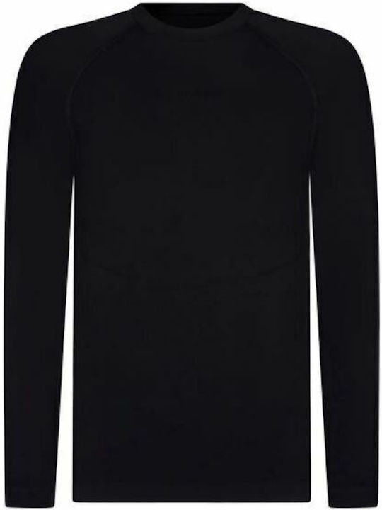 La Sportiva Bluza termică pentru bărbați cu mâneci lungi Negru