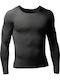 Heat Holders Lightweight Herren Thermo Langarmshirt Schwarz