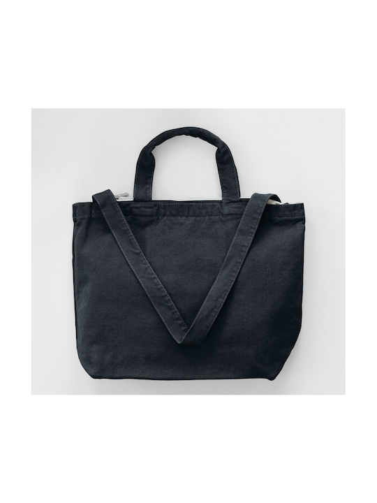Jassz Ca-4432 Zcs Pepper Υφασμάτινη Τσάντα για Ψώνια σε Μαύρο χρώμα