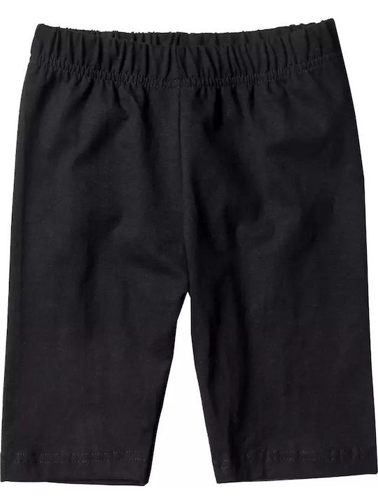 Kinder Leggings Radfahren Kurz Schwarz