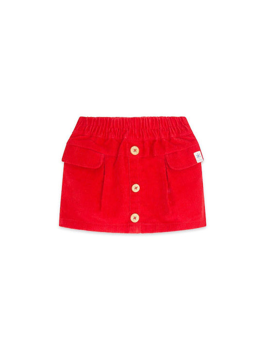 Tuc Tuc Kids Corduroy Skirt Red