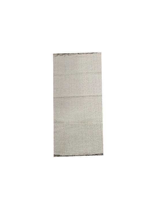 Rug Rectangular Cotton Beige