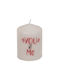 Decorative Candle You &amp Me White 1pcs