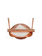 Lampiris Interiors Metallic Napkin Holder Rose Gold 18x11cm 3152