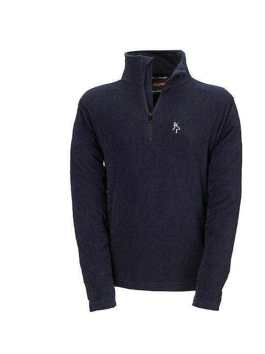 Kapriol Wolf Long Sleeve Work Sweatshirt Blue F...