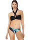 Strapless Bikini Top B Cup Μαύρο