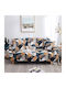 Factory Elastic Cover for Three Seater Sofa Multicolour 1pcs G2-ELSOCO-34134-3S-GEOMETRIC-OEM
