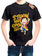 Παιδικό T-shirt Μαύρο Straw Hat Pirates One Piece