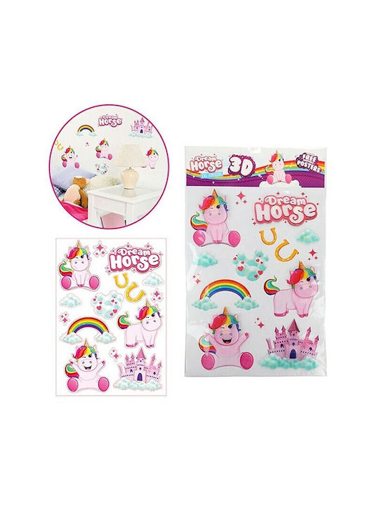 Toi-Toys Kinder Wandsticker Wand 38x63cm