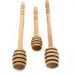 Honey Spoon Wooden Brown 3pcs