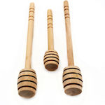 Honey Spoon Wooden Brown 3pcs