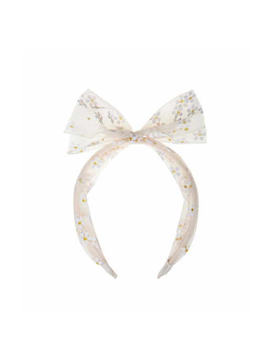 Rockahula White Kids Headband with Bow Kids