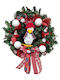 Christmas Decorative Wreath Battery Powered 45cm