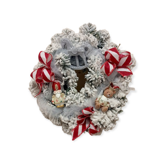 Christmas Decorative Wreath Battery Powered 25cm