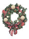 Christmas Decorative Wreath Battery Powered 40cm