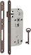 Thirard Eingelassene Schloss Mesoportas mit Zentrum 45mm Bronze Rechts