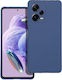 Forcell 5g Back Cover Σιλικόνης Μπλε (Redmi Note 12 Pro+)