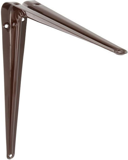 Amig Eckregal Metallisch in Braun Farbe 350x300mm 1Stück 4419