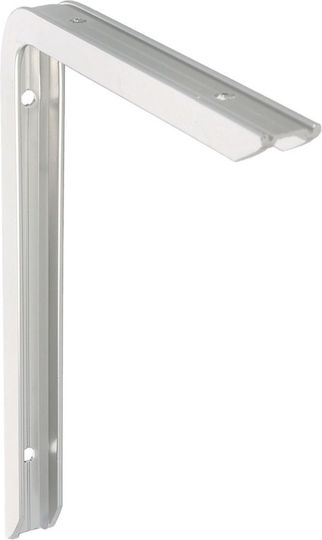 Amig Aluminum Corner Shelf Silver 200x150mm 21090