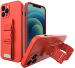 Rope Silicone Back Cover Red (Poco M4 Pro 5G / Redmi Note 11s 5G)