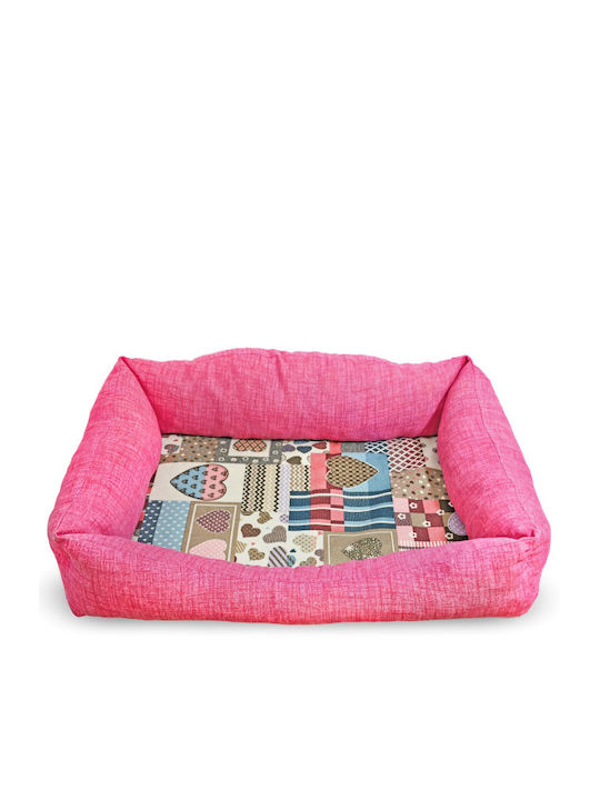 Madpet Dog Bed Pink 60x43cm.