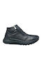 Leather Black Men's Boots Anatomical