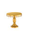 Palma Emporio Cake Stand Gold 30x29cm