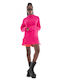 Only Women's Long Sleeve Sweater Fuchsia