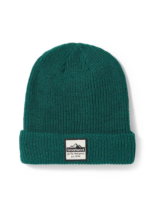 Smartwool Beanie Unisex Σκούφος Πλεκτός σε Πράσινο χρώμα