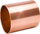 00728-D Conector de conductă 15mm Bronz