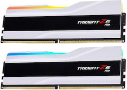 G.Skill Trident Z5 RGB 64GB DDR5 RAM με 2 Modules (2x32GB) και Ταχύτητα 6400 για Desktop