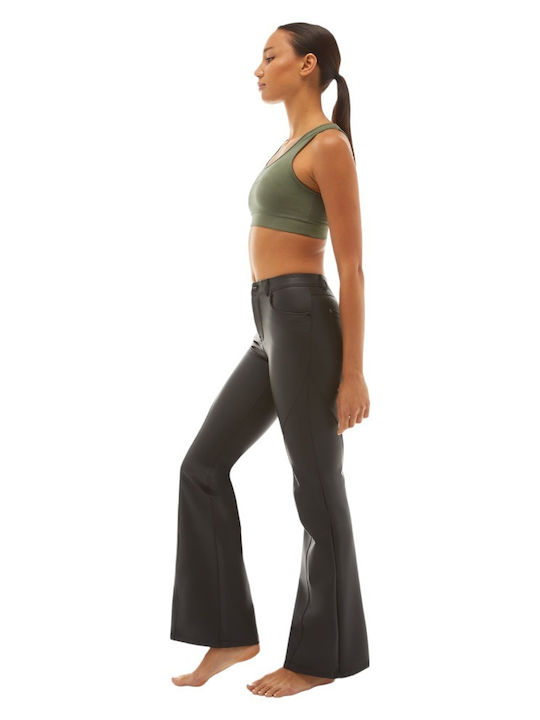 Dama Tesatura Pantaloni Negru