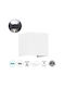 GloboStar Axis-s Wall-Mounted Outdoor Ceiling Lamp LED IP65 10W with Cool White Light Double Beam 10x10x10cm