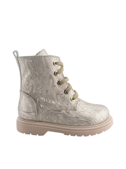 Scarpy Kids Boots Beige