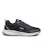 Fila Memory Cross Nanobionic Herren Sportschuhe Laufen Schwarz