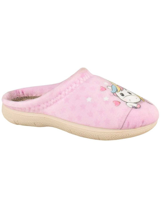 Yfantidis Kids Slippers Pink