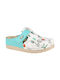 Vesna Damen Anatomisch Clogs Weiß