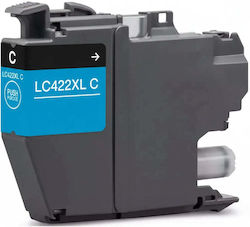 LC-422XLC Συμβατό Μελάνι Brother LC422CXL Κυανό LC-422XLC Συμβατό Μελάνι Brother LC422CXL Κυανό