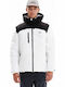Winter Jacket Puffer Waterproof and Windproof White