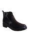 Ghete dama de piele Negru