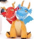 Dreamworks Plüsch- und Kuscheltiere Double Dragons Bissocorn für 3+ Jahre 25 cm