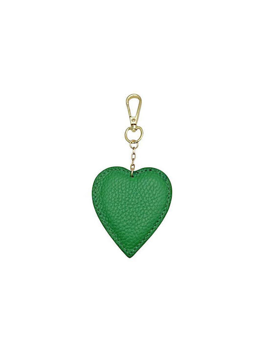 Savil Keychain Leather Green