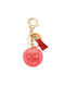 Tatu Moyo Handmade Keychain Metallic Gold