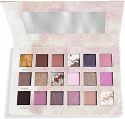 Magic Studio Quartz Eye Shadows Palette with Matte Eye Shadows in Pressed Powder Form 8g