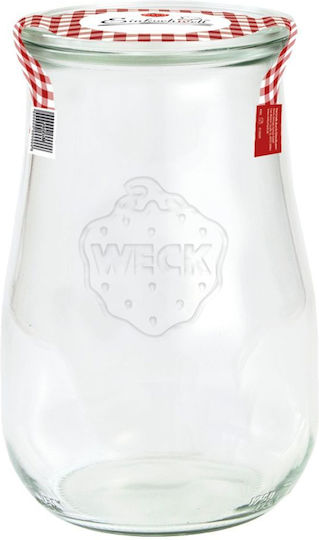 Weck Weck Allgemeine Verwendung Glas Vaso mit Deckel Transparent 1750ml