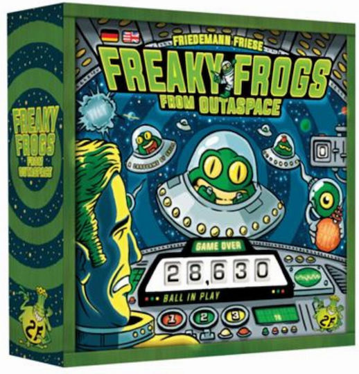 Joc de Societate Freaky Frogs From Outaspace pentru 1 Jucător 12+ Ani (EN) Rio Grande Games